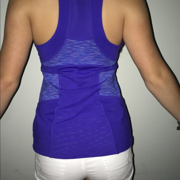 Athleta Work Out tank size M - Royal Blue - Picture 2 of 5
